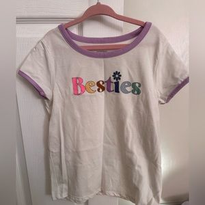 Besties little girls top